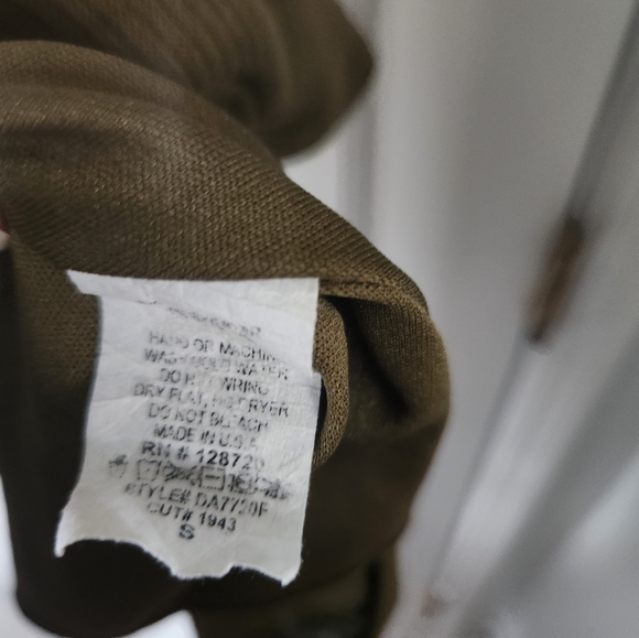 Alya Olive Green Dress Size small - Picture 5 of 7